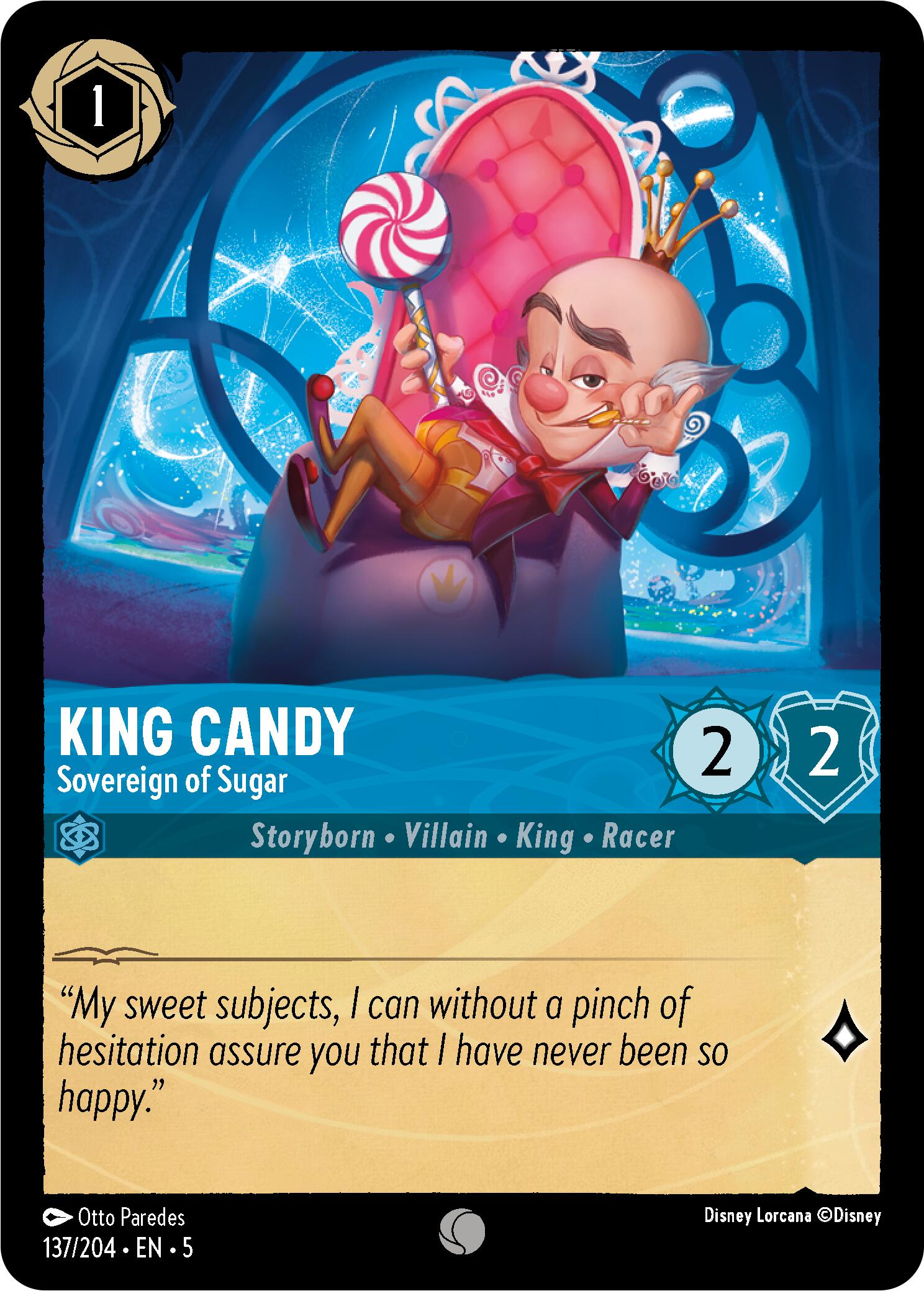 King Candy - Sovereign of Sugar (137/204) [Shimmering Skies] | Gamers Paradise