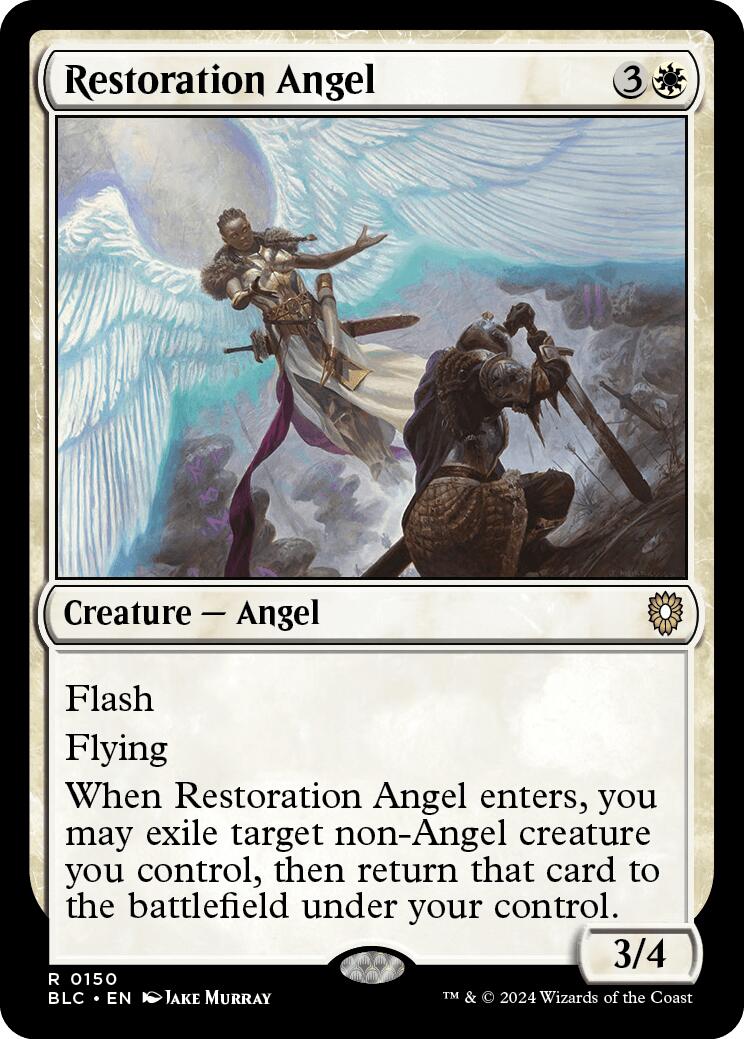 Restoration Angel [Bloomburrow Commander] | Gamers Paradise