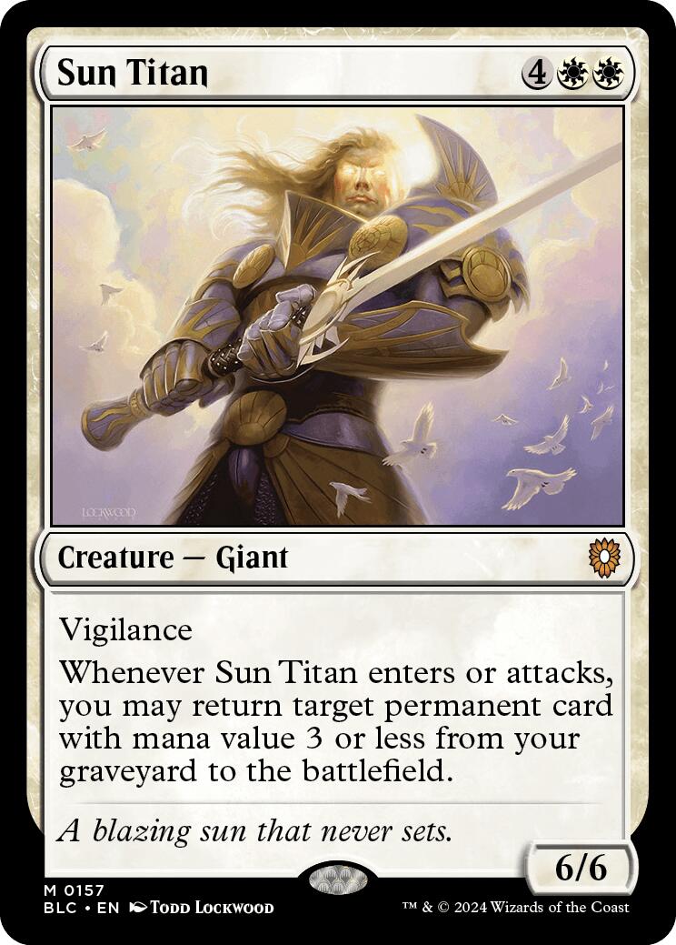 Sun Titan [Bloomburrow Commander] | Gamers Paradise