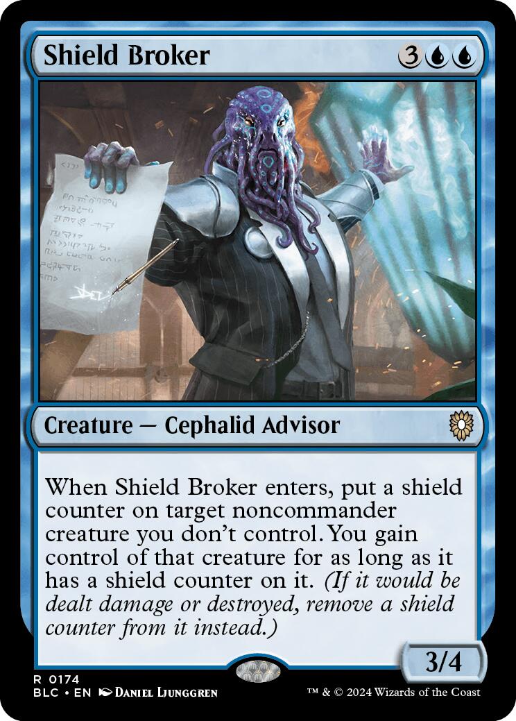 Shield Broker [Bloomburrow Commander] | Gamers Paradise