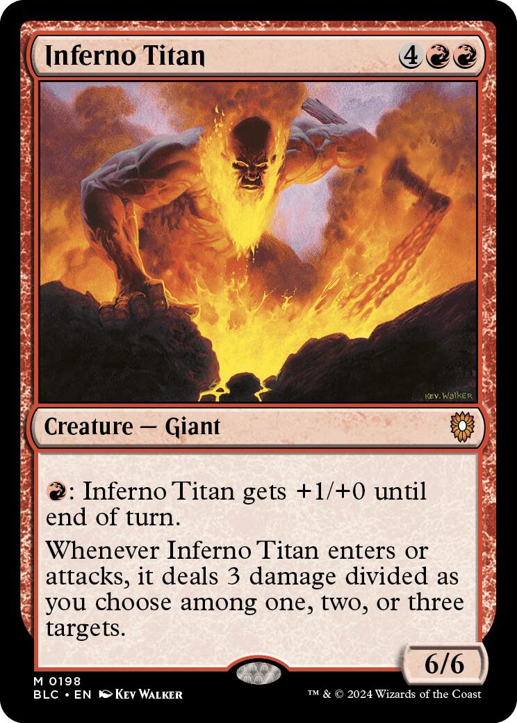 Inferno Titan [Bloomburrow Commander] | Gamers Paradise