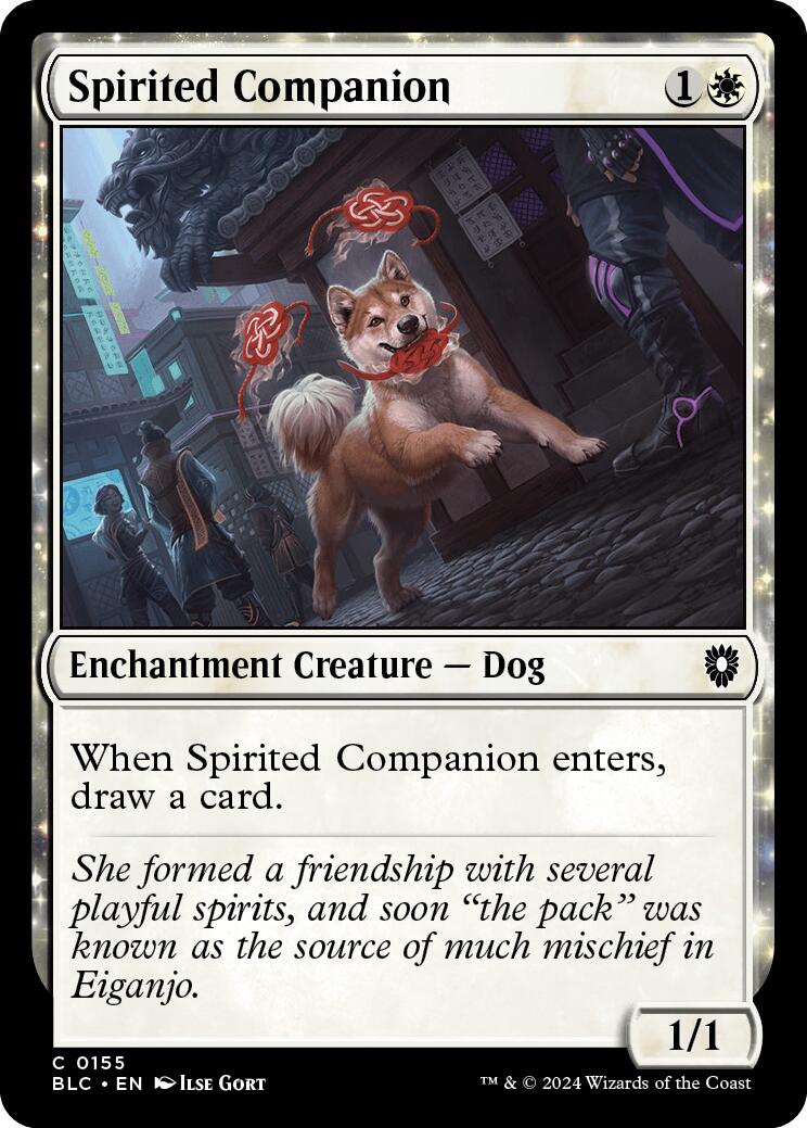 Spirited Companion [Bloomburrow Commander] | Gamers Paradise