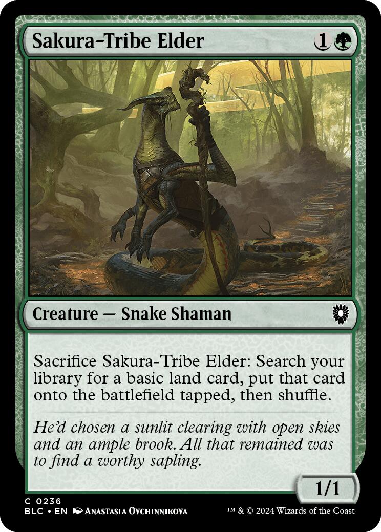 Sakura-Tribe Elder [Bloomburrow Commander] | Gamers Paradise