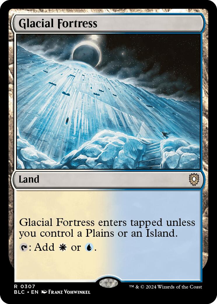 Glacial Fortress [Bloomburrow Commander] | Gamers Paradise