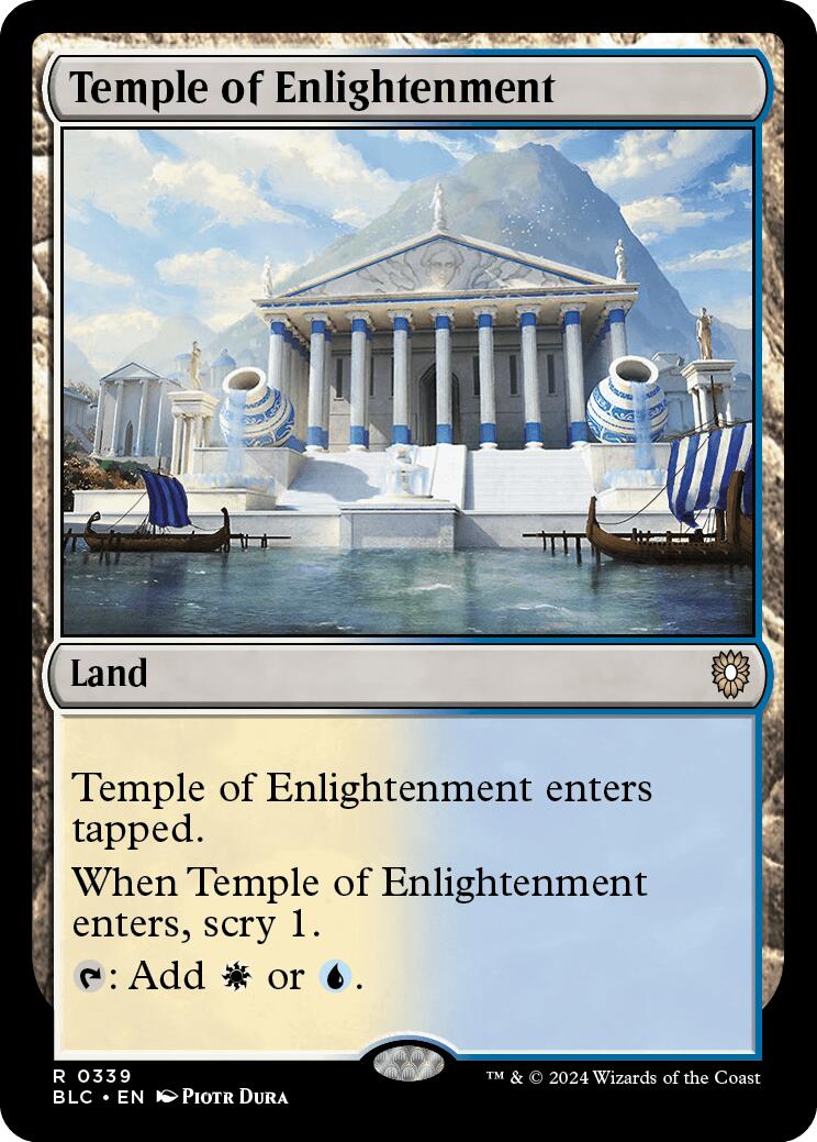 Temple of Enlightenment [Bloomburrow Commander] | Gamers Paradise