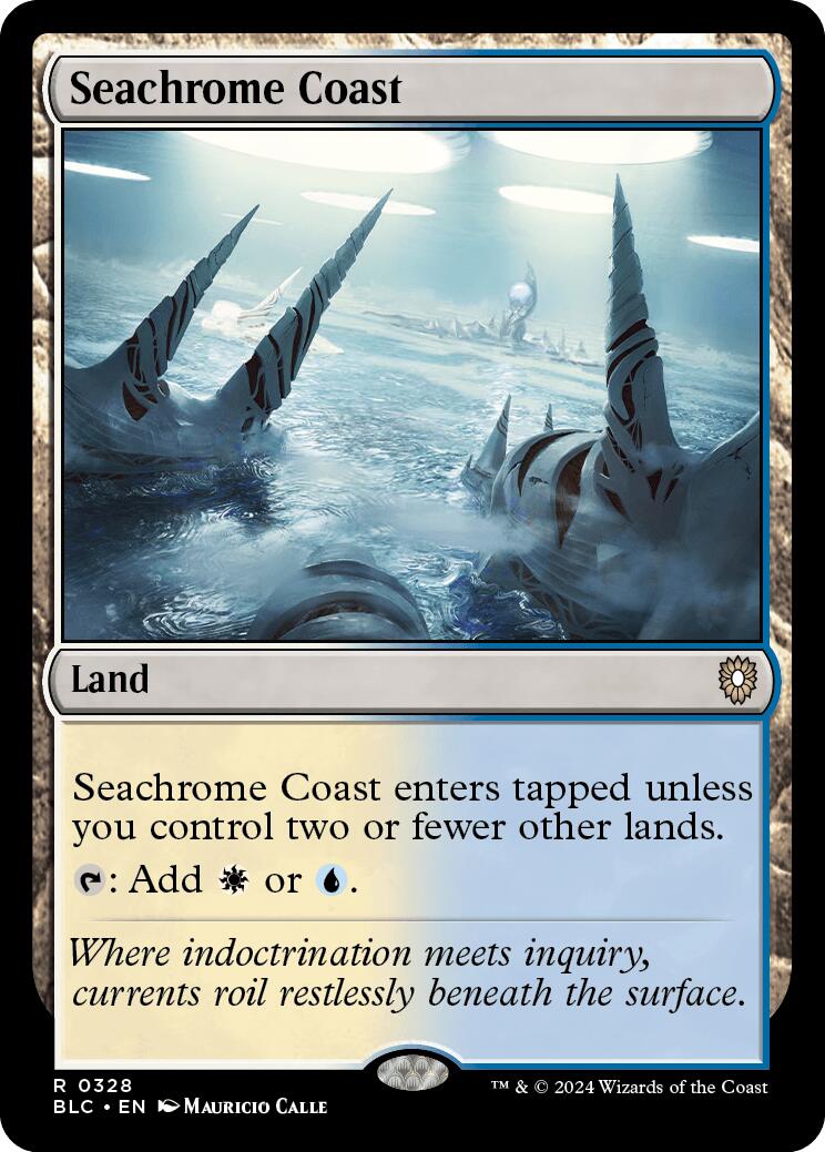 Seachrome Coast [Bloomburrow Commander] | Gamers Paradise
