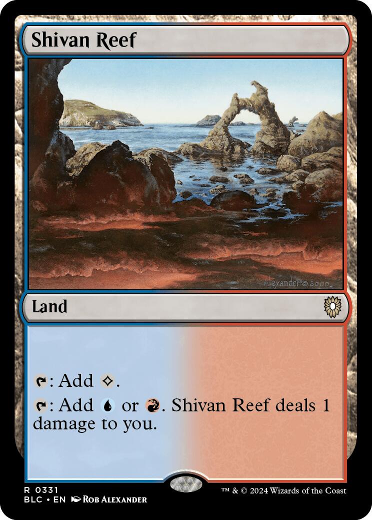 Shivan Reef [Bloomburrow Commander] | Gamers Paradise