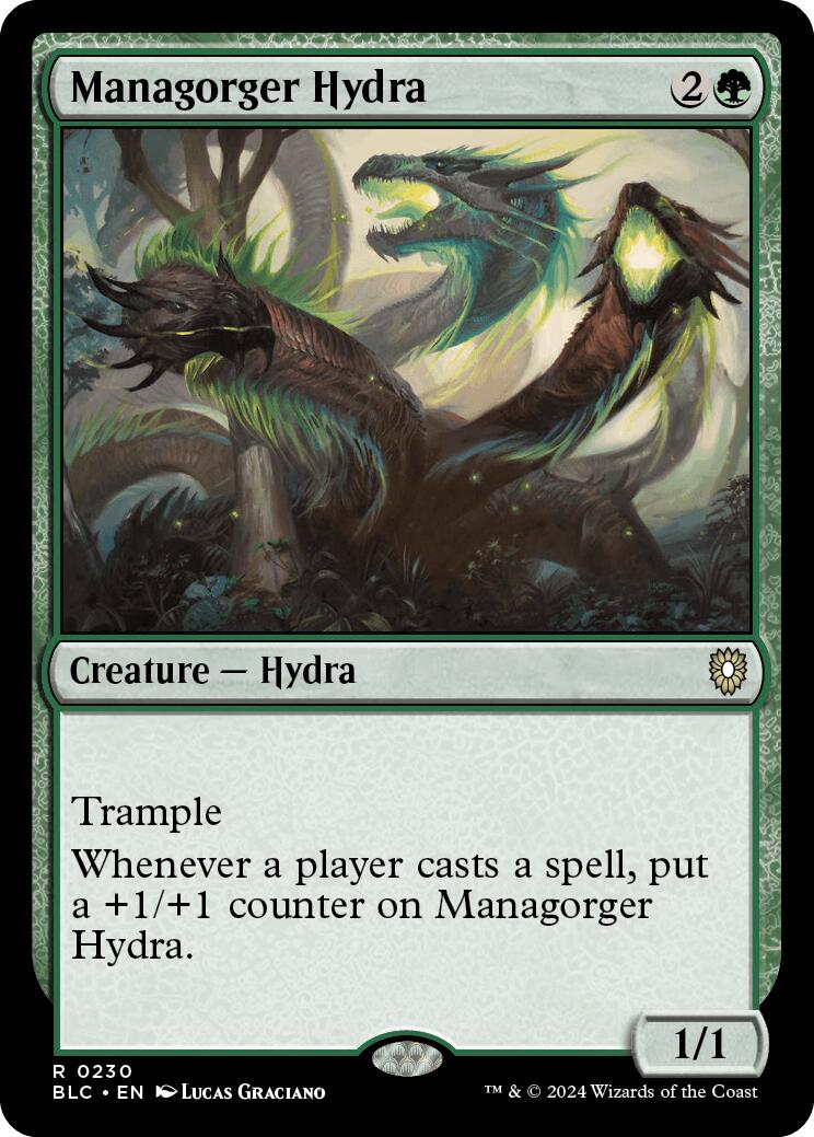 Managorger Hydra [Bloomburrow Commander] | Gamers Paradise