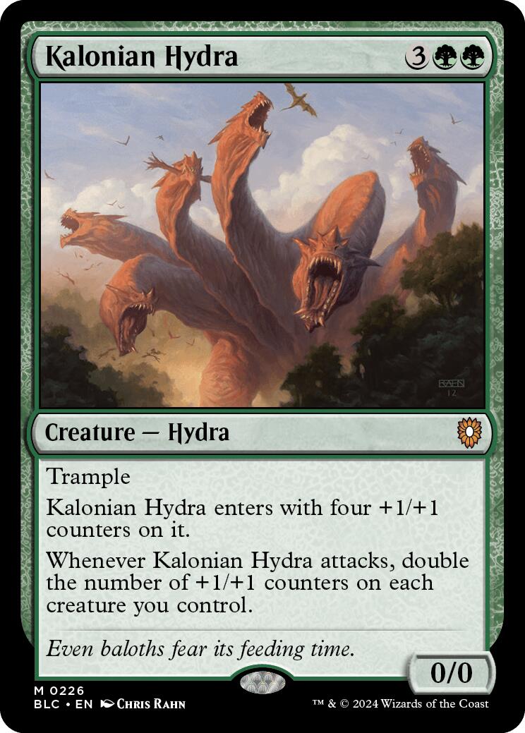 Kalonian Hydra [Bloomburrow Commander] | Gamers Paradise