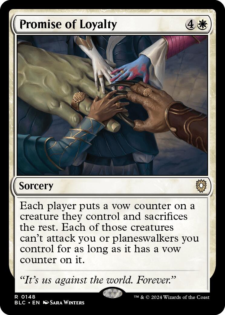 Promise of Loyalty [Bloomburrow Commander] | Gamers Paradise