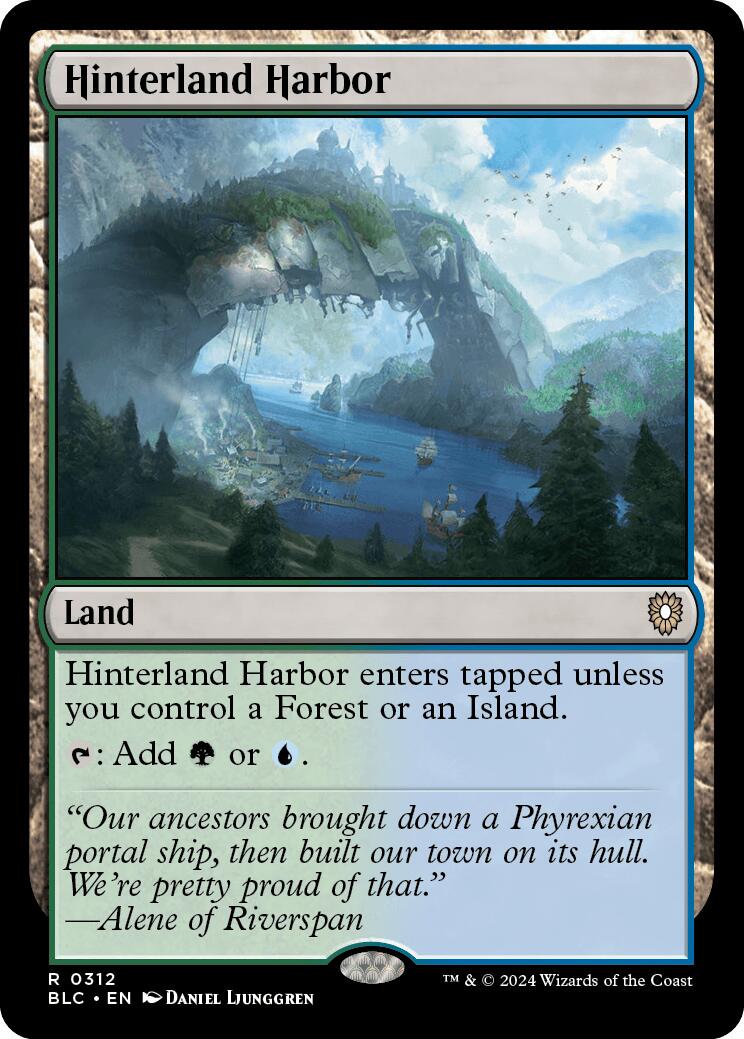 Hinterland Harbor [Bloomburrow Commander] | Gamers Paradise