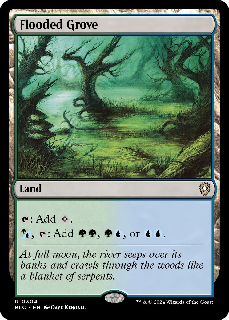 Flooded Grove [Bloomburrow Commander] | Gamers Paradise