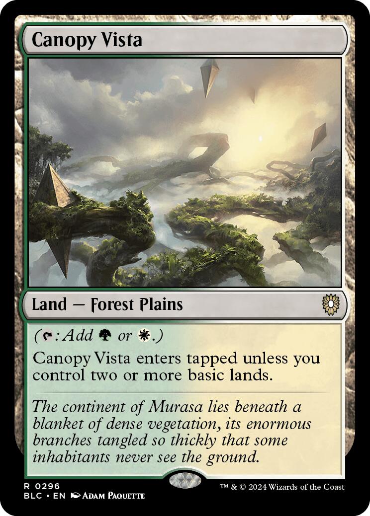 Canopy Vista [Bloomburrow Commander] | Gamers Paradise