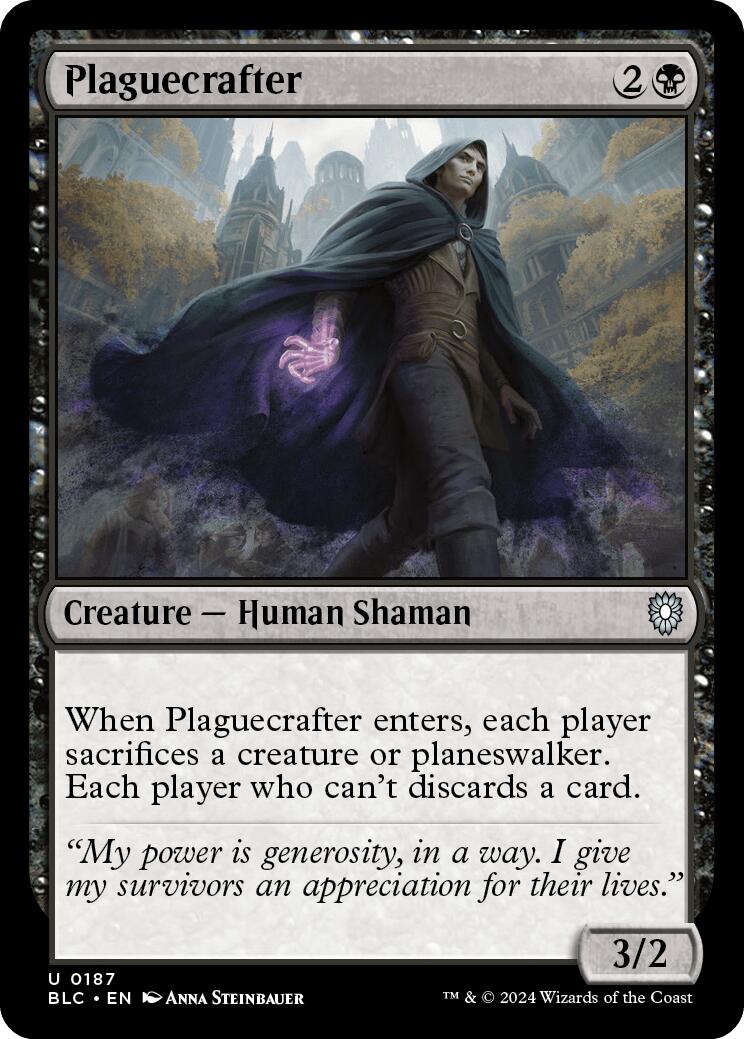 Plaguecrafter [Bloomburrow Commander] | Gamers Paradise