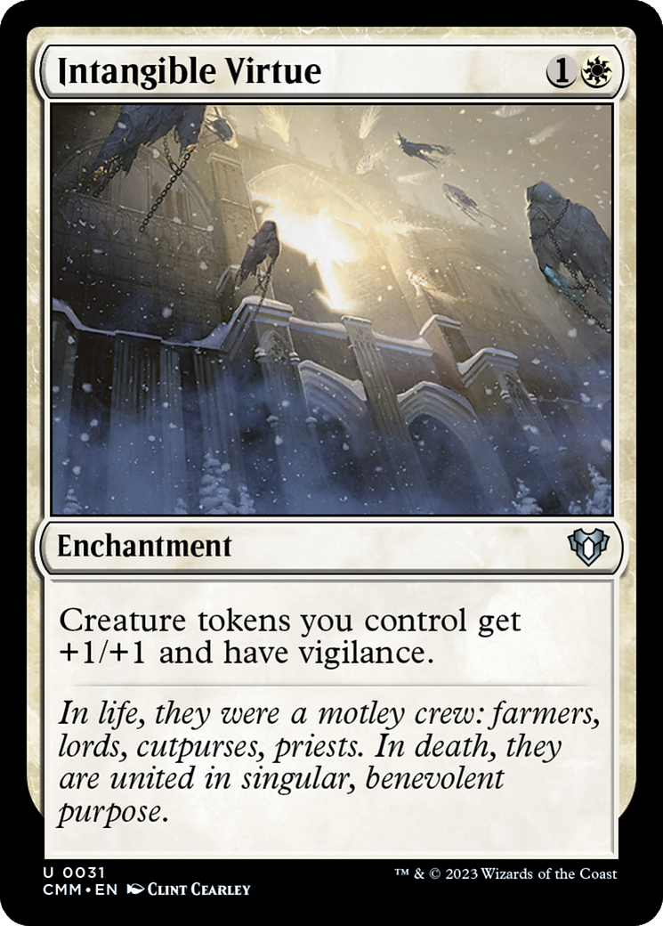 Intangible Virtue [Commander Masters] | Gamers Paradise