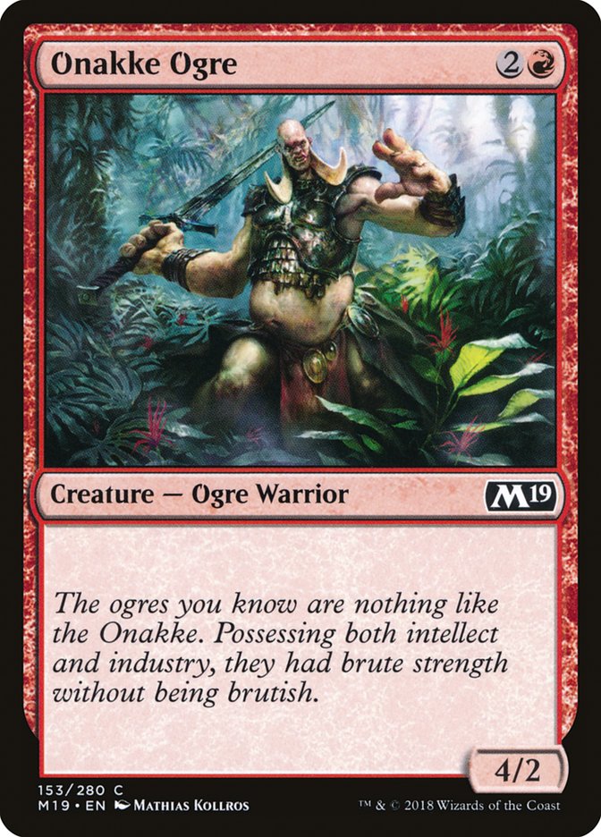 Onakke Ogre [Core Set 2019] | Gamers Paradise