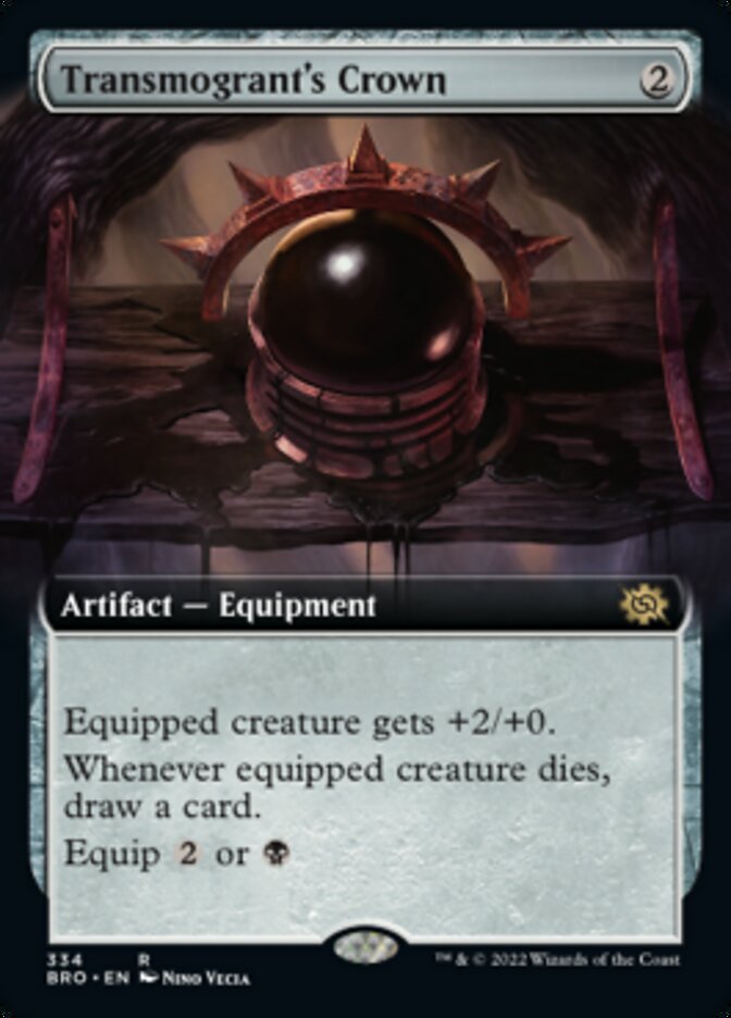 Transmogrant's Crown (Extended Art) [The Brothers' War] | Gamers Paradise