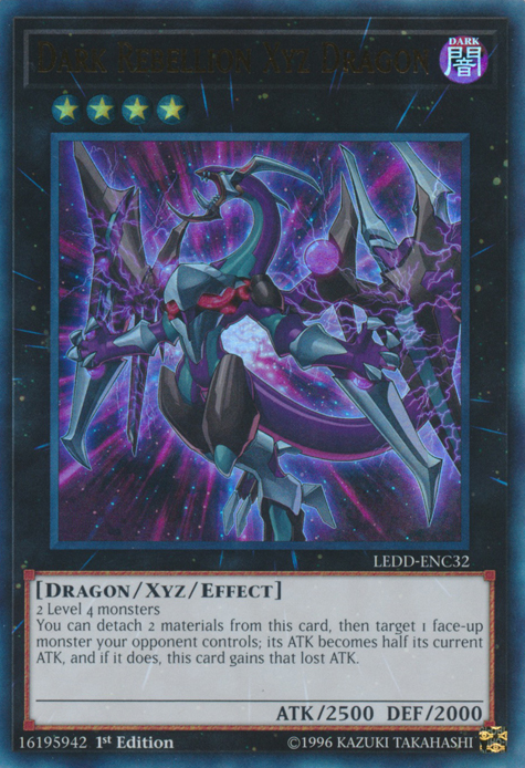 Dark Rebellion Xyz Dragon [LEDD-ENC32] Ultra Rare | Gamers Paradise