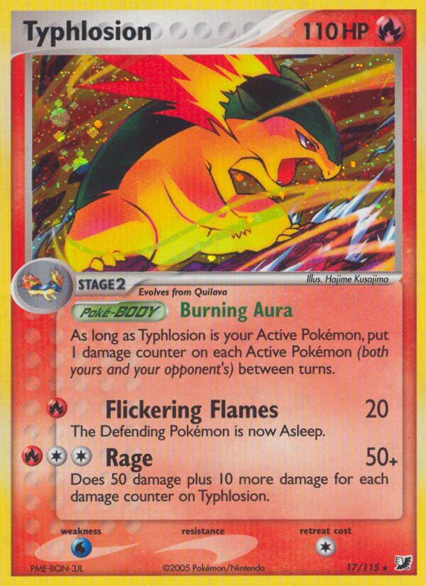 Typhlosion(17/115) (Theme Deck Exclusive) [EX: Unseen Forces] | Gamers Paradise