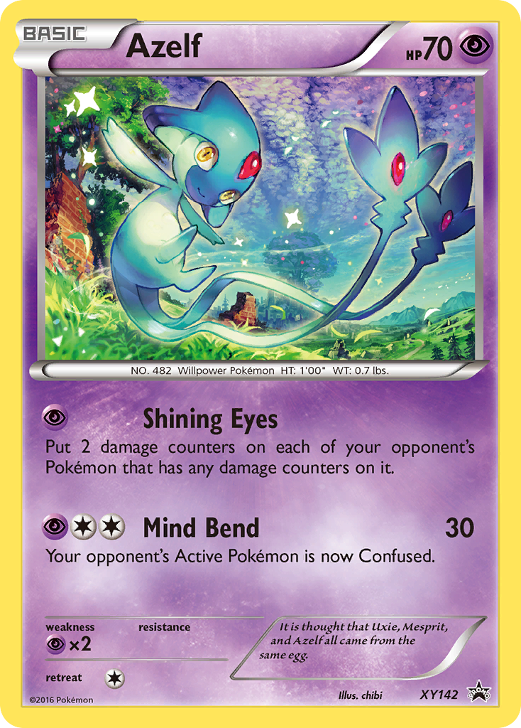 Azelf (XY142) [XY: Black Star Promos] | Gamers Paradise