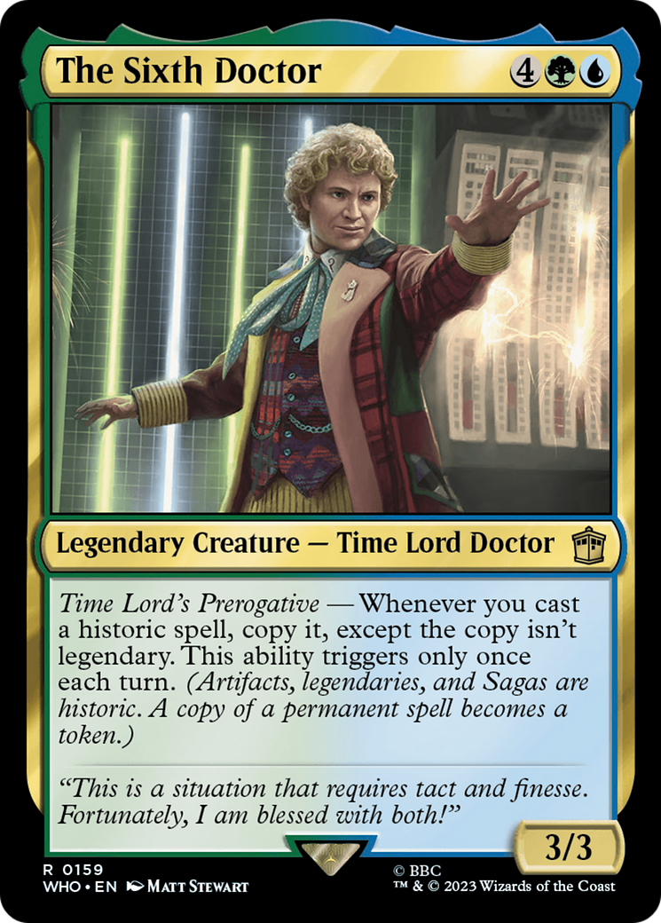 The Sixth Doctor [Doctor Who] | Gamers Paradise