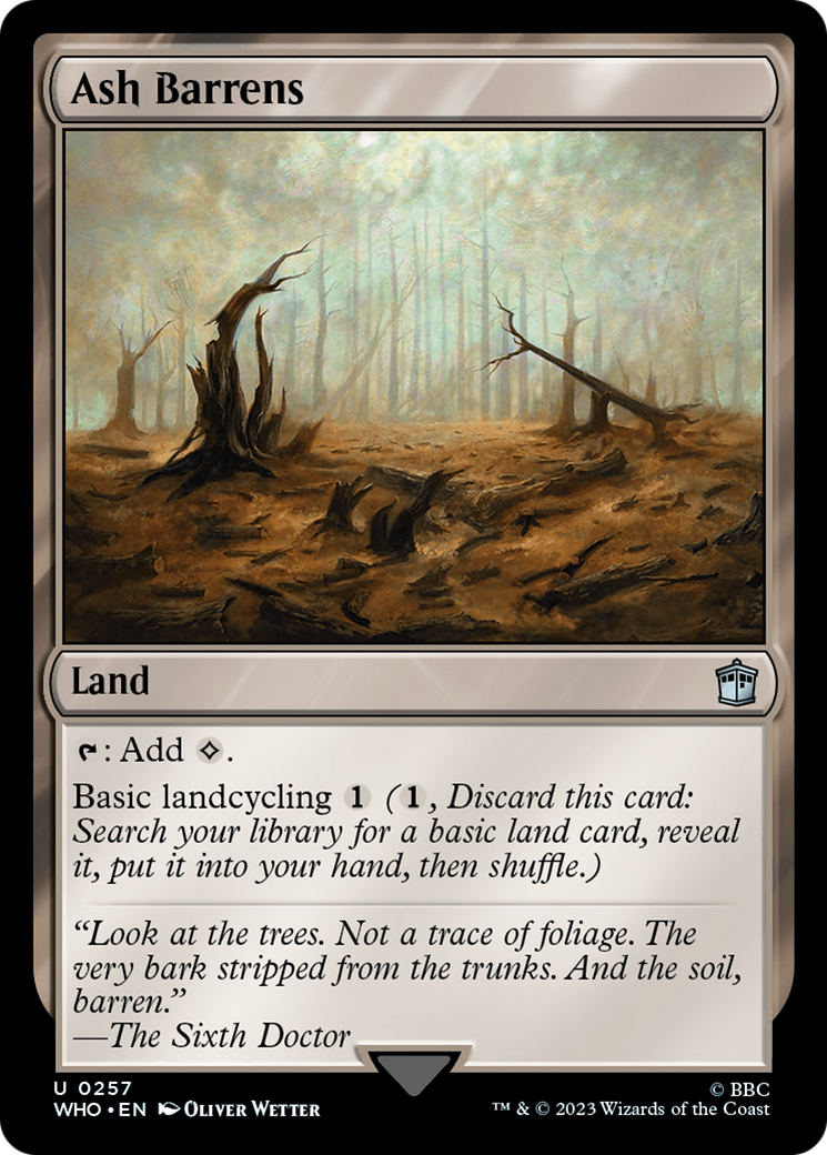 Ash Barrens [Doctor Who] | Gamers Paradise