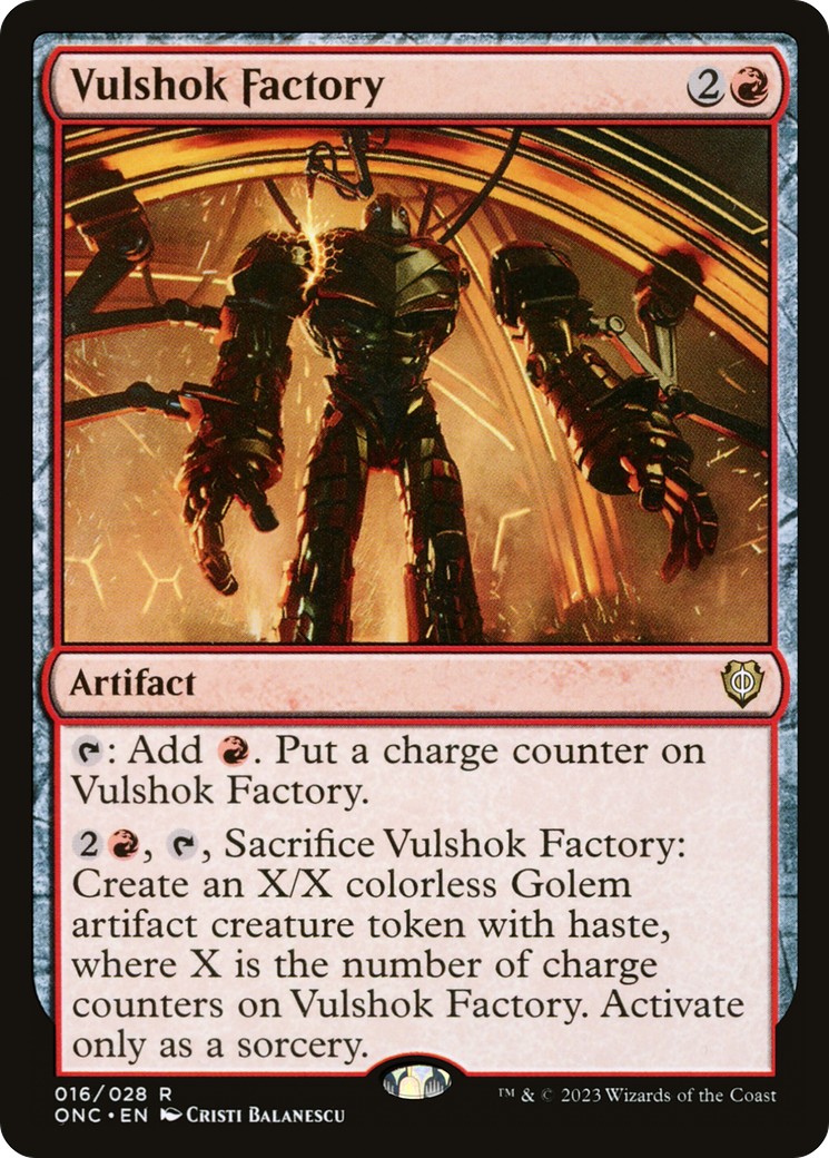 Vulshok Factory [Phyrexia: All Will Be One Commander] | Gamers Paradise