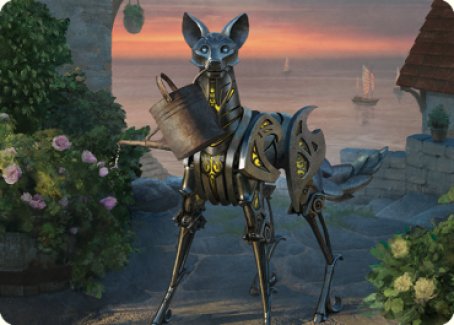 Clockwork Fox Art Card [Commander Legends: Battle for Baldur's Gate Art Series] | Gamers Paradise