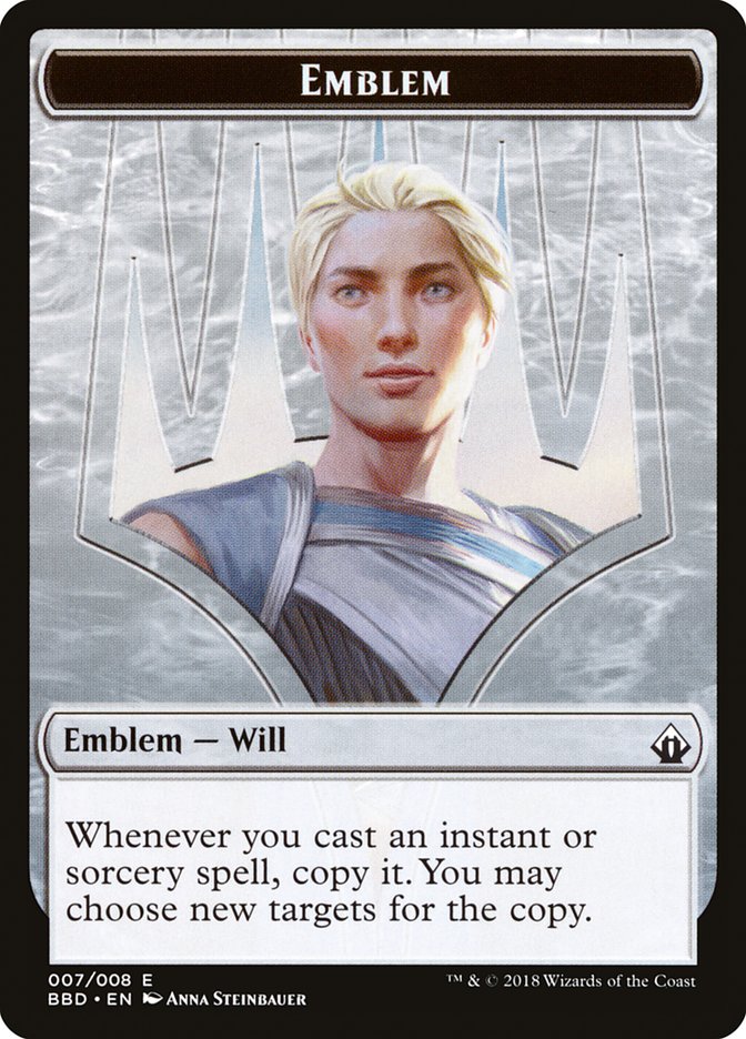 Will Kenrith Emblem [Battlebond Tokens] | Gamers Paradise