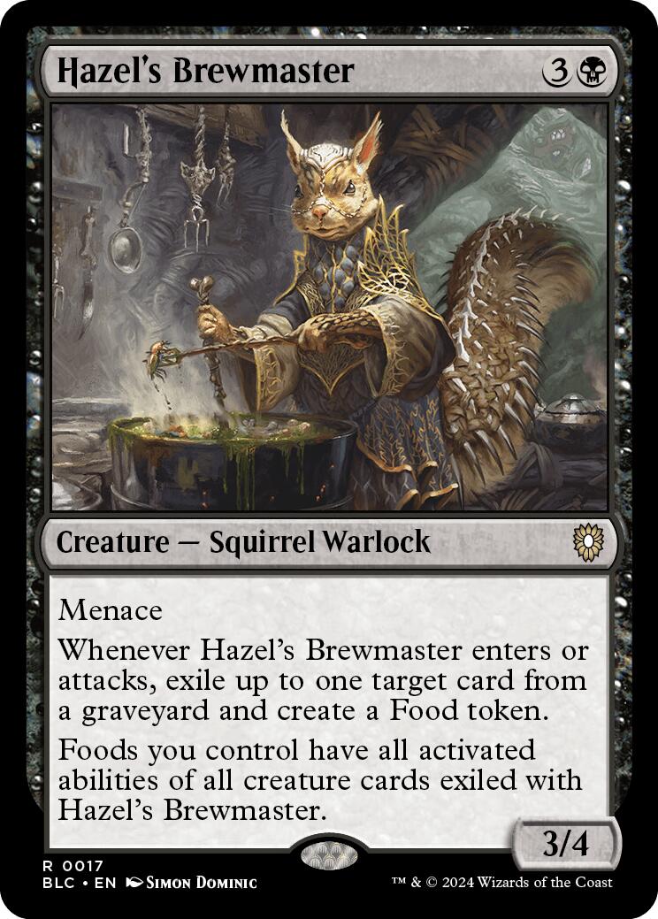Hazel's Brewmaster [Bloomburrow Commander] | Gamers Paradise