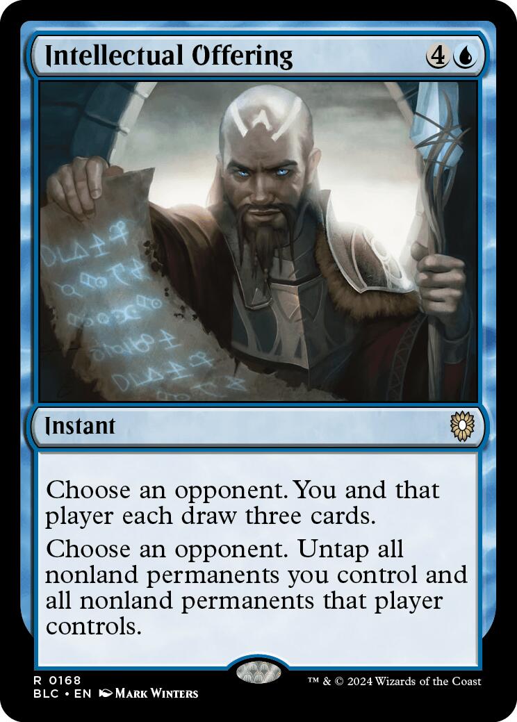 Intellectual Offering [Bloomburrow Commander] | Gamers Paradise
