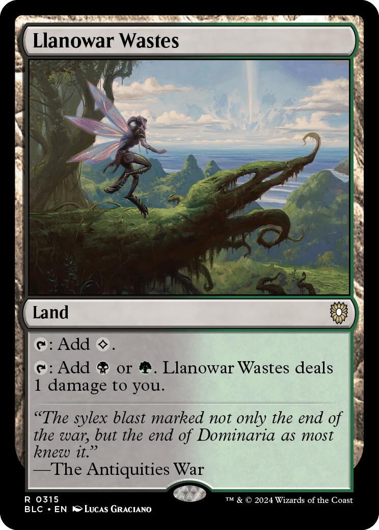 Llanowar Wastes [Bloomburrow Commander] | Gamers Paradise