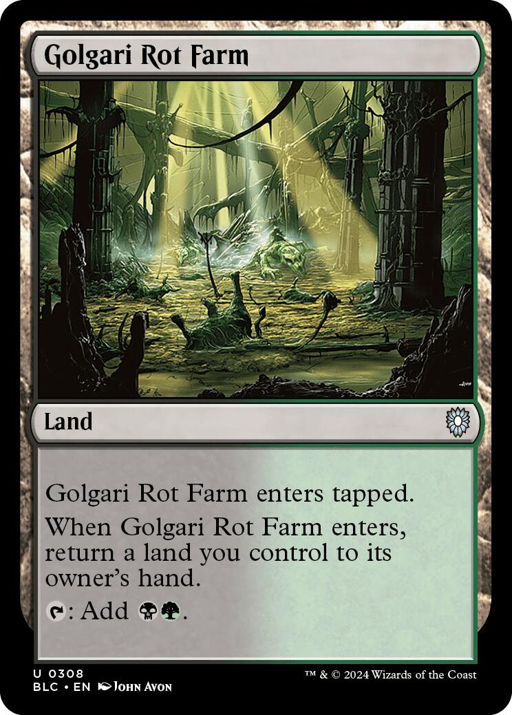 Golgari Rot Farm [Bloomburrow Commander] | Gamers Paradise