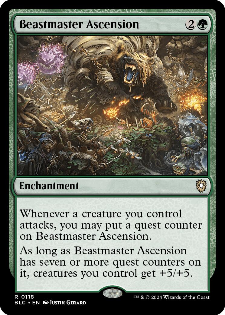 Beastmaster Ascension [Bloomburrow Commander] | Gamers Paradise