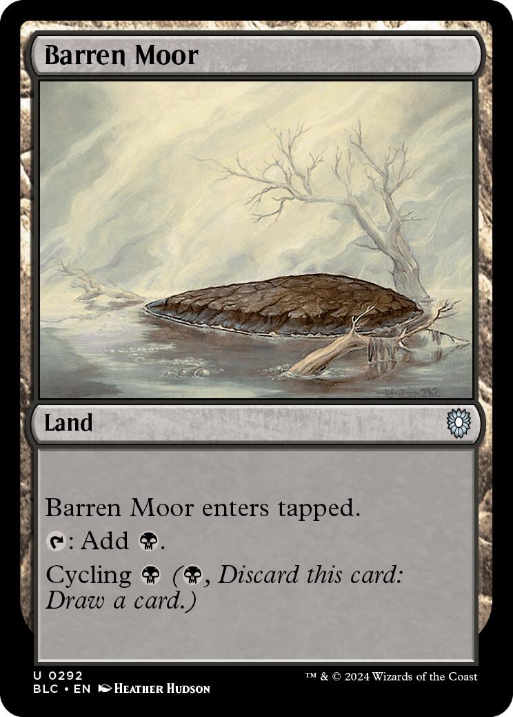 Barren Moor [Bloomburrow Commander] | Gamers Paradise