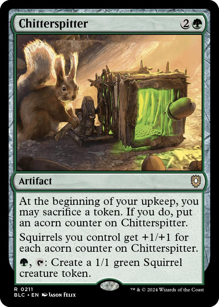 Chitterspitter [Bloomburrow Commander] | Gamers Paradise