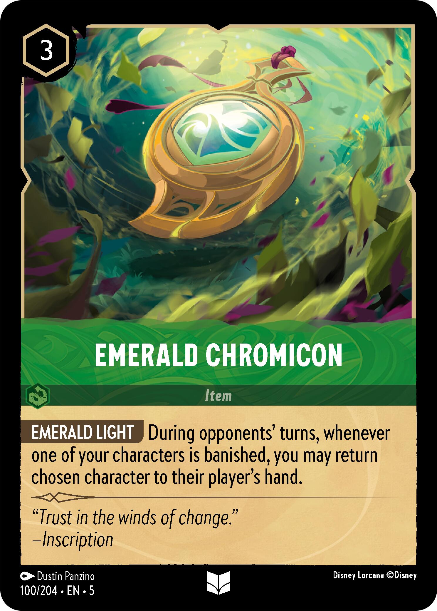 Emerald Chromicon (100/204) [Shimmering Skies] | Gamers Paradise