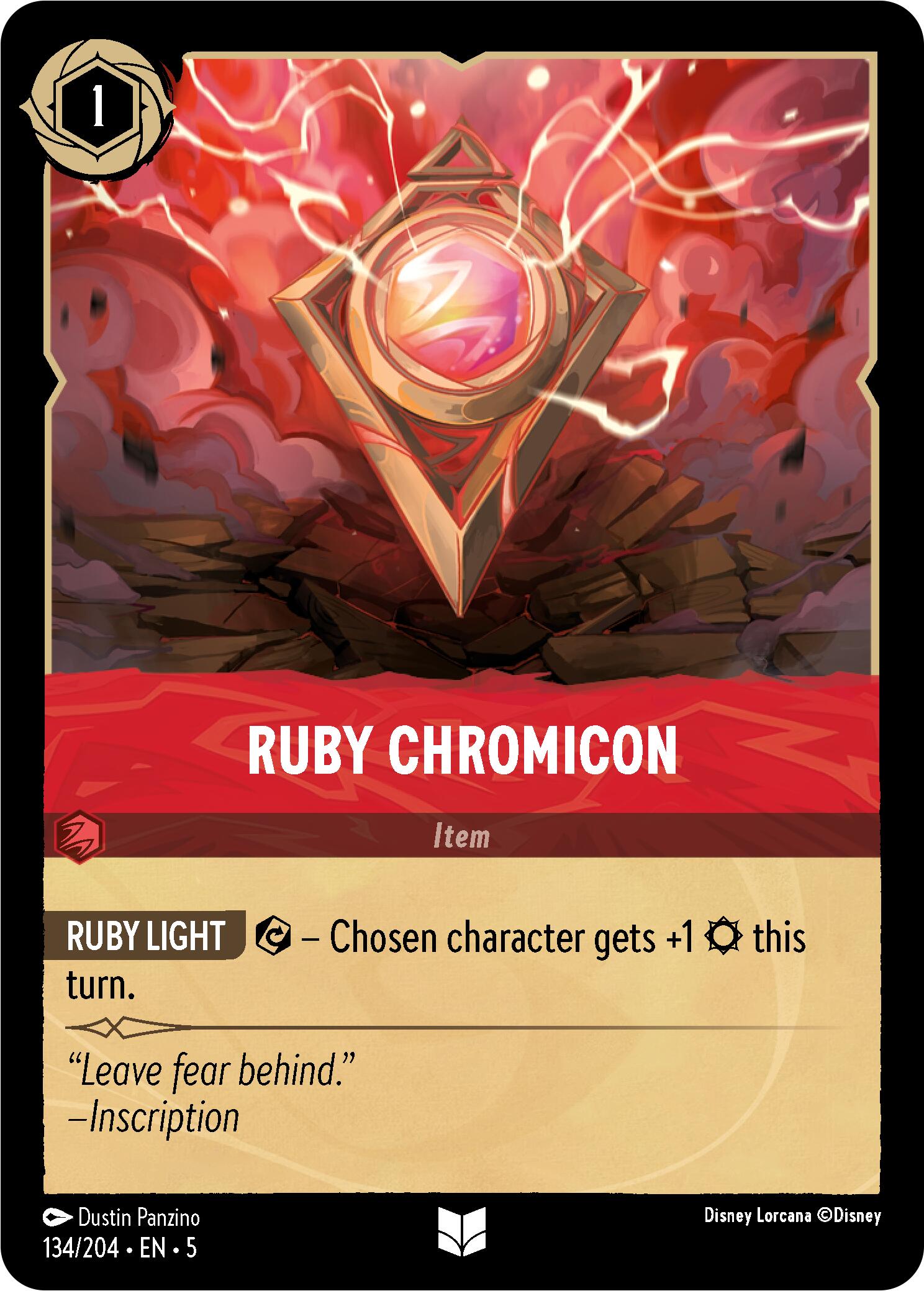 Ruby Chromicon (134/204) [Shimmering Skies] | Gamers Paradise