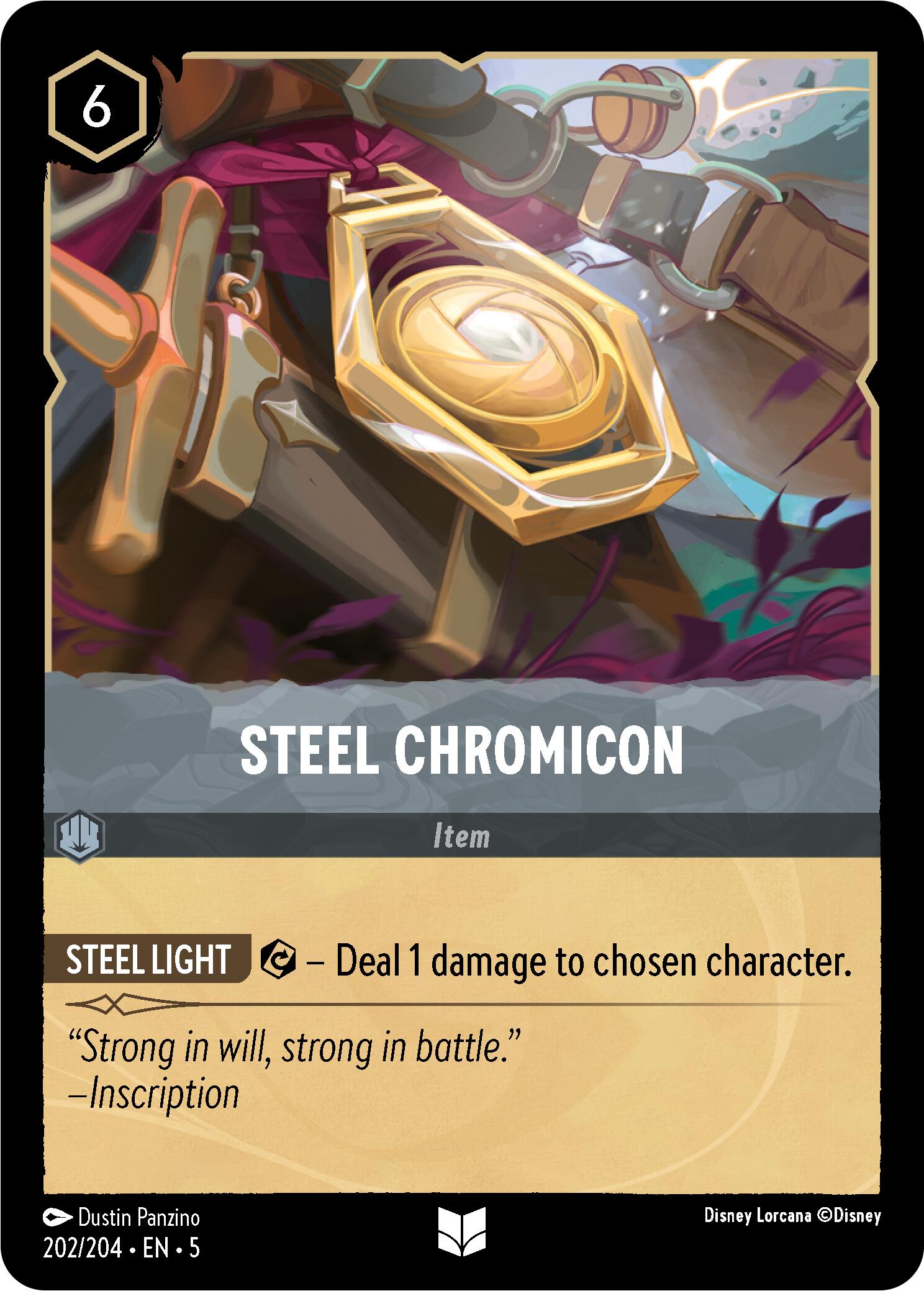 Steel Chromicon (202/204) [Shimmering Skies] | Gamers Paradise
