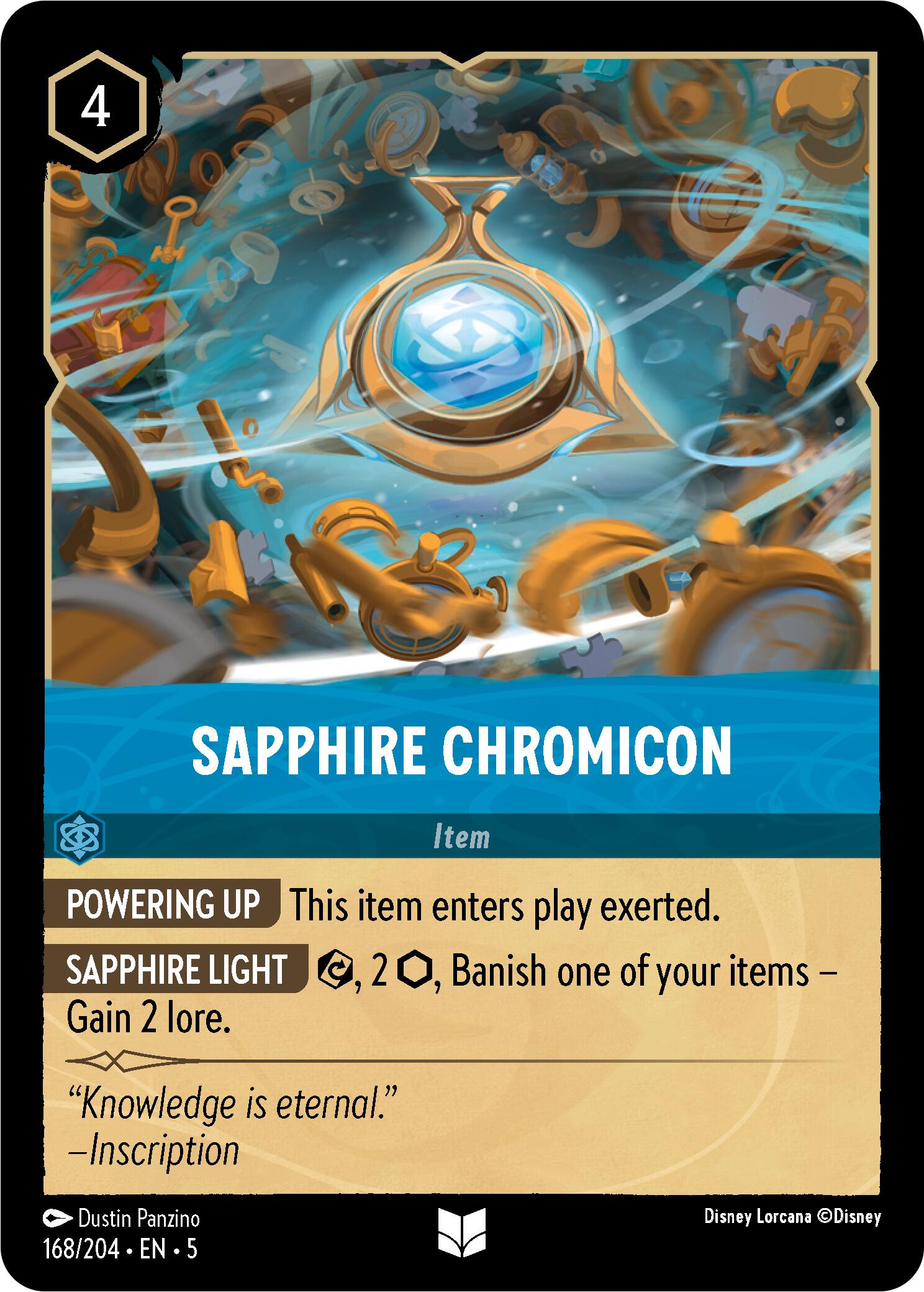 Sapphire Chromicon (168/204) [Shimmering Skies] | Gamers Paradise