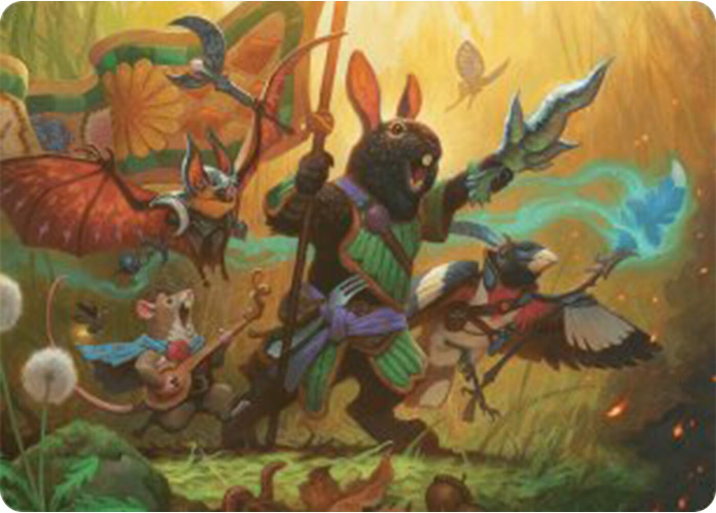 Valley Questcaller Art Card [Bloomburrow Art Series] | Gamers Paradise