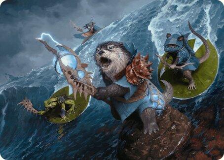 Valley Floodcaller Art Card [Bloomburrow Art Series] | Gamers Paradise