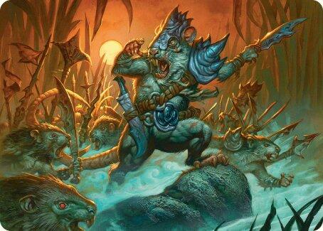 Persistent Marshstalker Art Card [Bloomburrow Art Series] | Gamers Paradise