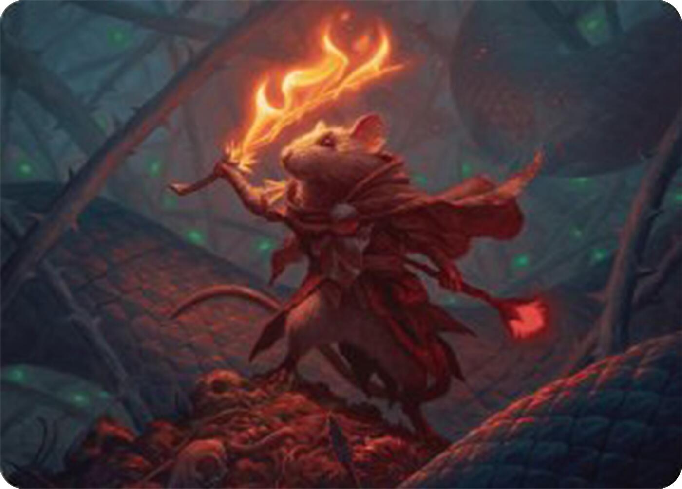 Emberheart Challenger Art Card [Bloomburrow Art Series] | Gamers Paradise