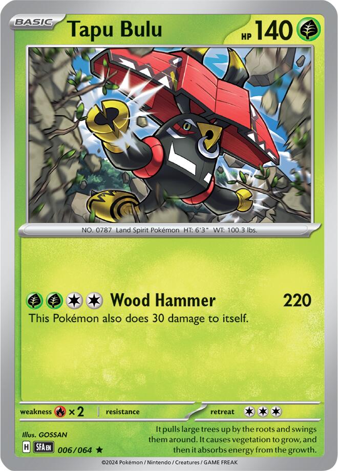 Tapu Bulu (006/064) [Scarlet & Violet: Shrouded Fable] | Gamers Paradise