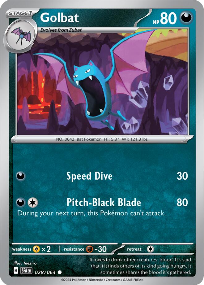 Golbat (028/064) [Scarlet & Violet: Shrouded Fable] | Gamers Paradise