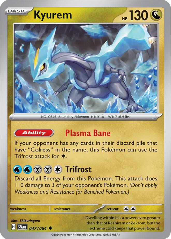 Kyurem (047/064) [Scarlet & Violet: Shrouded Fable] | Gamers Paradise