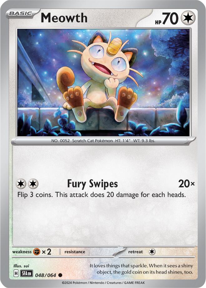 Meowth (048/064) [Scarlet & Violet: Shrouded Fable] | Gamers Paradise