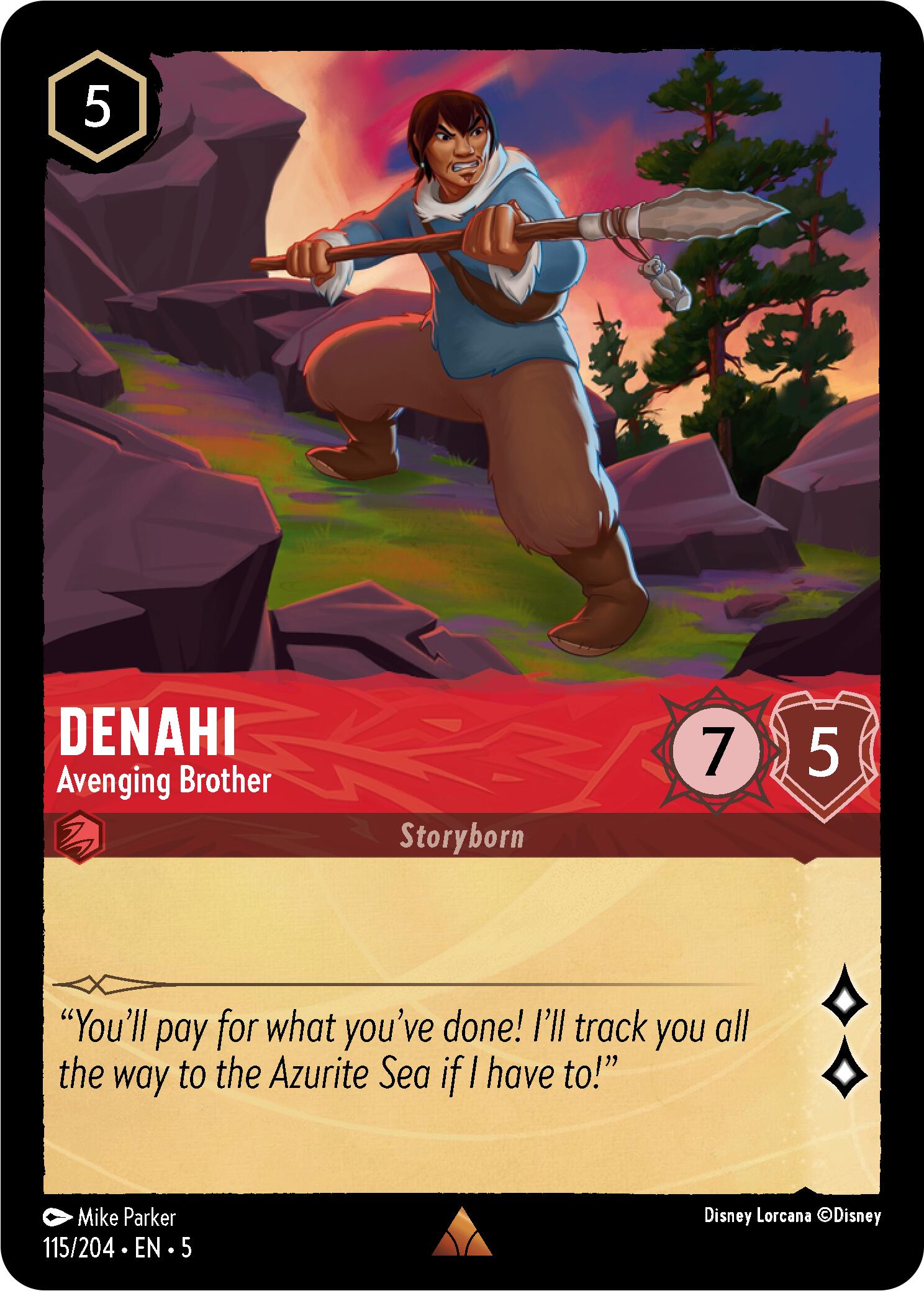 Denahi - Avenging Brother (115/204) [Shimmering Skies] | Gamers Paradise