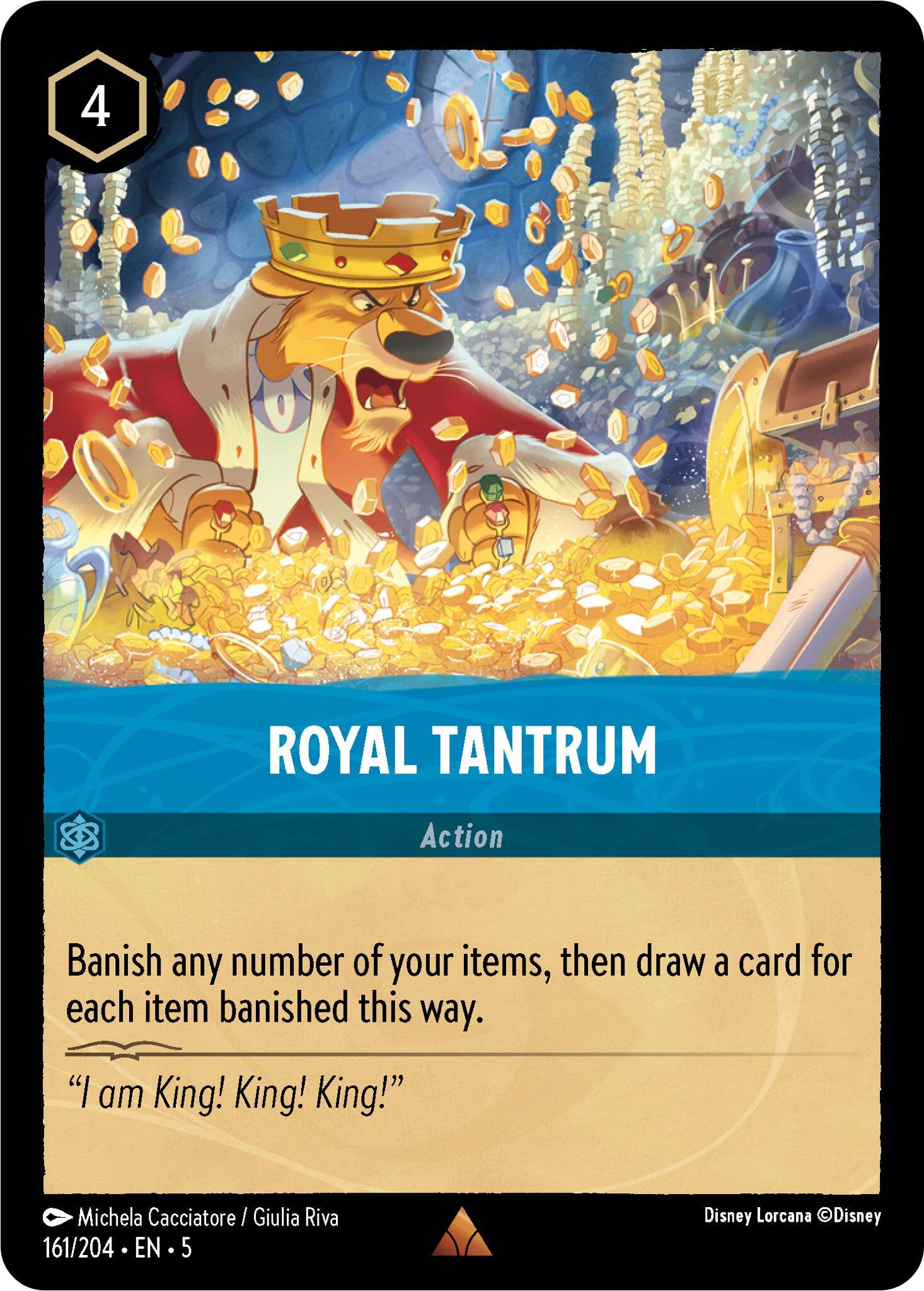 Royal Tantrum (161/204) [Shimmering Skies] | Gamers Paradise
